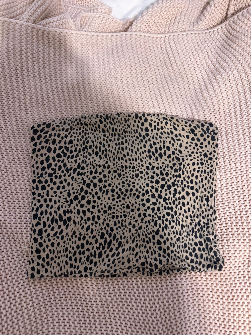 Brandy Melville Black and Beige Leopard Bandeau